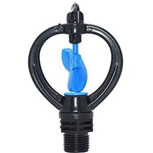 Tuinsproeier 1/2 Inch Schroefdraad Landbouw Irrigatie Sprinkler 360 Graden Roterende Gazon Sprinkler Tuinieren Watering 1 ST