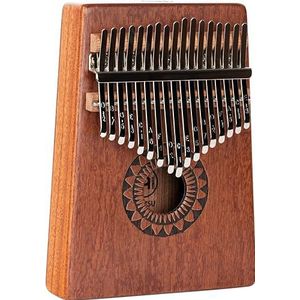 Meinl Percussie Kalimba Duimpiano met 17 toetsen, inclusief stemhamer en koffer, voor meditatie, ASMR, geluidstherapie en yoga, 2 jaar garantie (KA17SU)