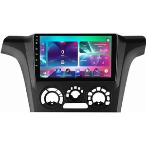 10"" Android 14 Touchscreen Autoradio 2 din met AHD Omgekeerd beeld Bediening op het stuur Bluetooth GPS navigatie Draadloze CarPlay voor Mitsubishi Qutlander 2001-2005(LHD,Q300(6+128G))