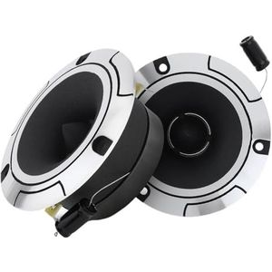 Tweeter auto Tweeters voor auto 2 stuks 4 inch 150W 6OHM aluminium kogeltweeter met condensator voor auto's en stereo's, aangepast