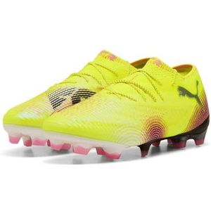 Puma - Future 8 Ultimate - Voetbalschoenen - Zwart - Lycra® - Gerecycled Materiaal