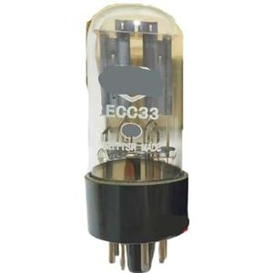ECC33 vacuümbuis vervangt 6SN7 6H8C 6N8P CV131 5962 buis DIY audioversterker (1 stuks)