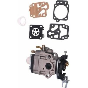 Carburateurset 10 mm carburateur met pakking voor Echo voor SRM 260S 261S 261SB PPT PAS 260 261 BC4401DW trimmer 33cc(WHITE)