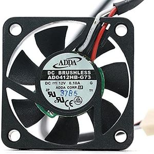 FOR ADDA AD0412HB-G73 4010 DC12V 0.10A 4CM ultra-quiet mini cooling fan