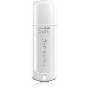 Transcend JetFlash 370 32GB USB-stick (slechts 8,5 g) wit