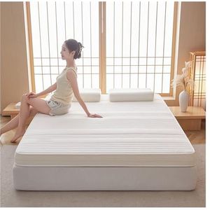 Matras Van Volledige Grootte, Zacht En Comfortabel Latex Geheugen Kokospalmmatras, Opvouwbare Slaapkamer Tatami Twin Matras, Latex Traagschuim - Kokospalm - Medium Hardheid (Color : White, Size : 12