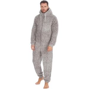 Mens Cargo Bay Sherpa Onesie 31B1491 Grey M-L