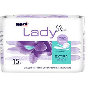 Seni Lady Slim Extra Incontinence Insert - 15 stuks