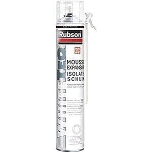 Expansive schuimstof, thermische en fonische isolatie, wit, aerosol, 750 ml