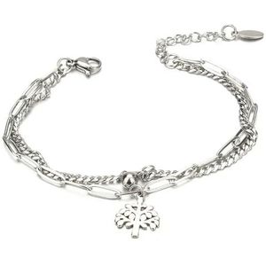 Gesp Design armband olifant Dragonfly Cross uil stijl vrouwen armband roestvrij staal ketting Bangle armbanden sieraden