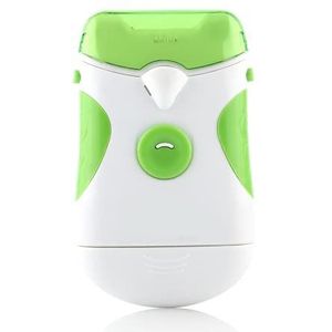 2-in-1 elektrische nagelknipper en nagelvijl, elektrische nails trim vijl clipper, voor pasgeborenen en volwassenen, groen