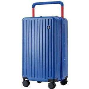 Bagage Koffer Reiskoffer Wachtwoordkoffer Met Grote Capaciteit Voor Dames, Universeel Wiel, ABS Waterdichte Koffer Voor Heren Trolley Koffer Handbagage (Color : E, Size : 20inch)