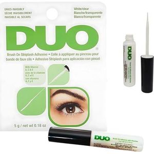 Waterbestendige DUO lijm voor wimpers en wenkbrauwen, geurloos, veganistisch (Duo green, 1, stuk)