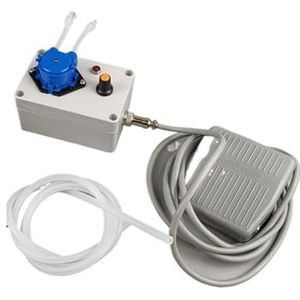 Peristaltische pomp, Miniatuur peristaltische pomp, zelf-aanzuigende pomp, circulatiepomp, doseerpomp, laboratorium, voedselveilig, 10-70 ml, instelbaar met voetschakelaar