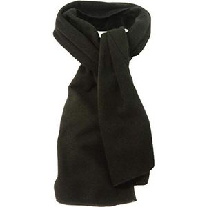 undercover lingerie Thermische dikke warme winter polar fleece sjaals voor heren, Zwart, One Size