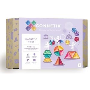Connetix Pastelvorm uitbreidingspakket, 48 stuks