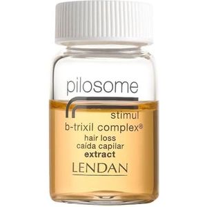 LENDAN Behandeling tegen haaruitval voor dames en heren, pilosome-stimulatie B-trixil-complex, 12 x 6 ml, stopt haaruitval, revitaliserende werking, werkt direct bij de wortel