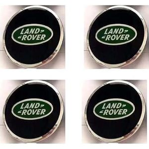 Naafdoppen Voor Autonaaf, Voor Land Rover Range Rover Sport Velar Evoque Discovery 5 3 2 Freelander Defender Discovery Sport, 62mm, Waterdichte Stofdichte Wieldecoratiehoes,A