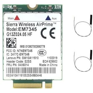 EM7345 LTE 4G Module KAART WWAN FRU: 04X6014 voor Thinkpads Notebook T450 T450s