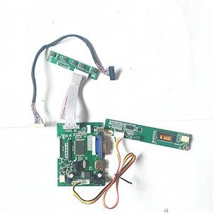 Voor LP141XB-A1/A2C1/B1/C1C4 LVDS 20Pin Toetsenbord+1CCFL omvormer 14.1 1024* 768 HDMI-Compatibel VGA 2AV LCD controller board (LP141XB-C1C4)