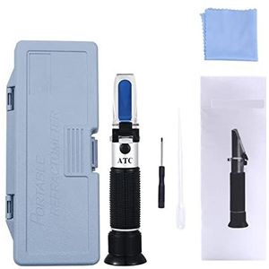 Refractometer, Hand vastgehouden 10-30% waterhoning refractometer met kalibratie ATC Refractometer honingvochtmeter(Plastic box)