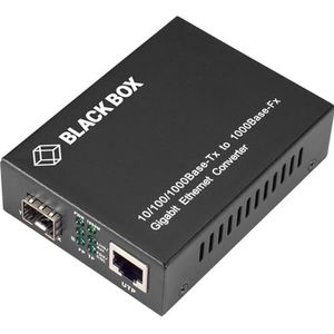 Black Box MEDIA CONVERTER 10/100/1000 ETHERNET SFP, 1068310 (ETHERNET SFP)