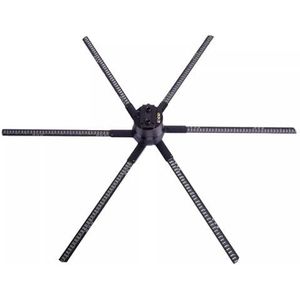 6 Blades High-definition 78cm Wifi Control Advertising Display 3D Led Hologram Fan