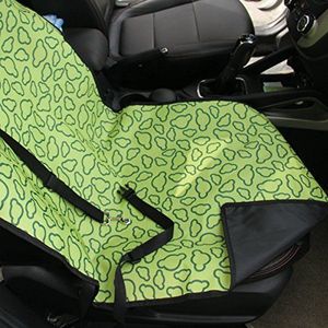 Hond autostoel waterdichte huisdier dragers hond auto stoelhoes matten hangmat kussen dragen voor honden transportin perro autostoel hond autostoel tas (kleur: A-groene wolk)