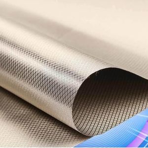 RF-afschermingsstof, Faraday-stof EMF RFID-afscherming Zilver Goud Meerdere maten(Silver,1x1.1m)