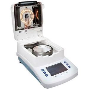 Graanvoer Tabak Hout Vochtmeter Halogeen Vochtmeter Volautomatische Vochttester Met een gewicht van 50 g Snelle tests