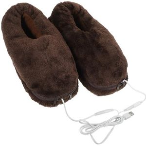 Voetenwarmers - Verwarmde Huis Schoenen - Pluche - USB - Dames
