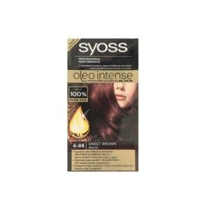 Syoss Oleo Intense Haar Permanente Intensieve Olie Kleur No.4-86 Zoete Bruin