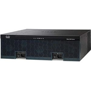 Cisco C3925-WAAS-SEC/K9 Cisco 3925, SRE 900, WAAS Enterprise Large en SEC PAK-bundel