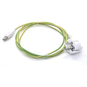 USB-kabel voor het aarden van modem, internetbox, tv.