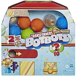 Transformers Toys BotBots Series 4 Surprise Unboxing: Gumball Machine - 5 figuren, 4 stickers, 1 zeldzame gouden figuur - voor kinderen van 5 jaar en ouder door Hasbro