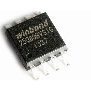 Luftschloss, 2 stks Winbond W25Q80 W25Q16 W25Q64 W25Q64 8Mb 16Mb 64Mb Serieel Flash Geheugen (W25Q80)