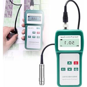 Meetbereik Verfdiktemeter 0-1500 Μm Voor Auto's | Digitale Verfmeter, Verfdieptemeter, Laagdiktemeter, Autolakmeter, LCD, Ijzer/aluminium, Automatische Kalibratie