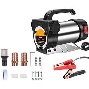 Elektrische Oliepomp Dc 12V/24V Diesel Kerosine Transfer Pomp Zelfaanzuigende 80L/Min Diesel kerosine Pomp Brandstof Dispenser(Type,12V forward reverse)