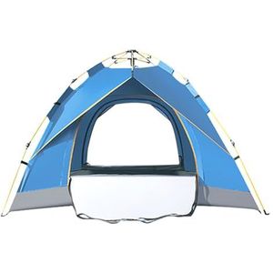 Tectake - Pop-up Tent Waterdicht - Waterdicht, Met Muskietennet - Grijs