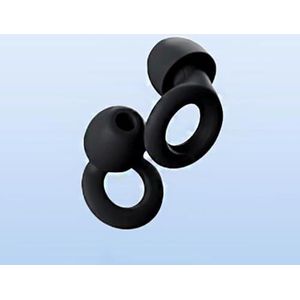 3in1 - 2 oordopjes - ultra-comfortabele herbruikbare ruisonderdrukkende oordopjes voor slaap, diepe focus, reizen (geluidsgevoeligheid | gehoorbescherming), ruisonderdrukking 24dB (SNR)