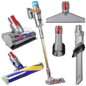 Dyson V15 Detect Absolute V15 Detect Extra draadloze stofzuiger accustofzuiger HEPA-filter draadloze accuhandstofzuiger handstofzuiger zakloos incl. jonge vloerverzorgingsdoekjes NachtBlauw/koper