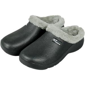 XQ - Tuinklompen Dames - Gevoerd - Zwart - Maat 38 - Tuinschoenen - Garden Clogs dames - Tuinklompen dames - - Tuin klompen