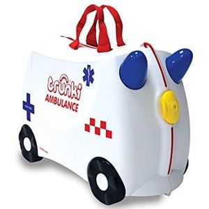 Trunki Kinderkoffer en handbagage voor kinderen: Abbie Ambulance (wit)