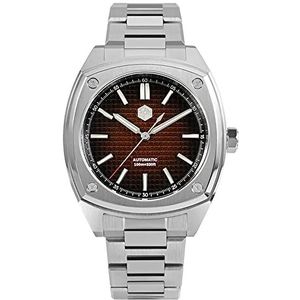 San Martin SN026G2 Klassieke Originele Ontwerp Vierkante Sport Heren Horloges Saffierglas PT5000 Luxe Automatische Mechanische Horloges, Kleur 2