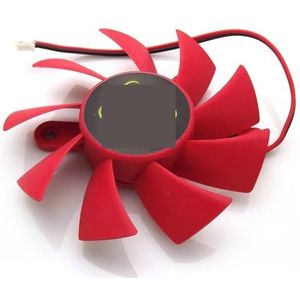 DC borstelloze ventilator PLA08015S12HH 12V 0.35A 75mm 47x47x47mm VGA-ventilator voor XFX HD5750 grafische kaart koelventilator 2-draads