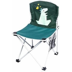 Stoelen Leuke campingstoel, compacte klapstoel, met opbergtas, zware ondersteuning 264 lbs, buitensport gazonstoel Opvouwbare (Color : A)