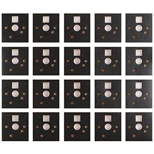 120 stuks mechanische toetsenbordschakelpads, toetsenbordgeluiddemper schuimsticker, geluidsreductie-isolatiefilm (PE)