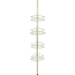 Telescopische douchebak DOLCEDO, 4 niveaus, kleur goud, WENKO