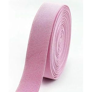 2-10 Meter 25mm Elastisch Band voor het Naaien van Broeken Ondergoed Rubber Tape Tailleband Riem Stretch Webbing DIY Kleding Accessoire-Roze-25mm-4.0meters