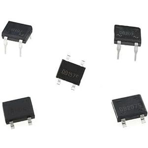 50 STKS/PARTIJ DB107S DB157S DB207S DIP4 SOP4 Diode Brug Gelijkrichter SMD 1A/2A Nieuwe Originele Goede Kwaliteit(DB107S SOP4)